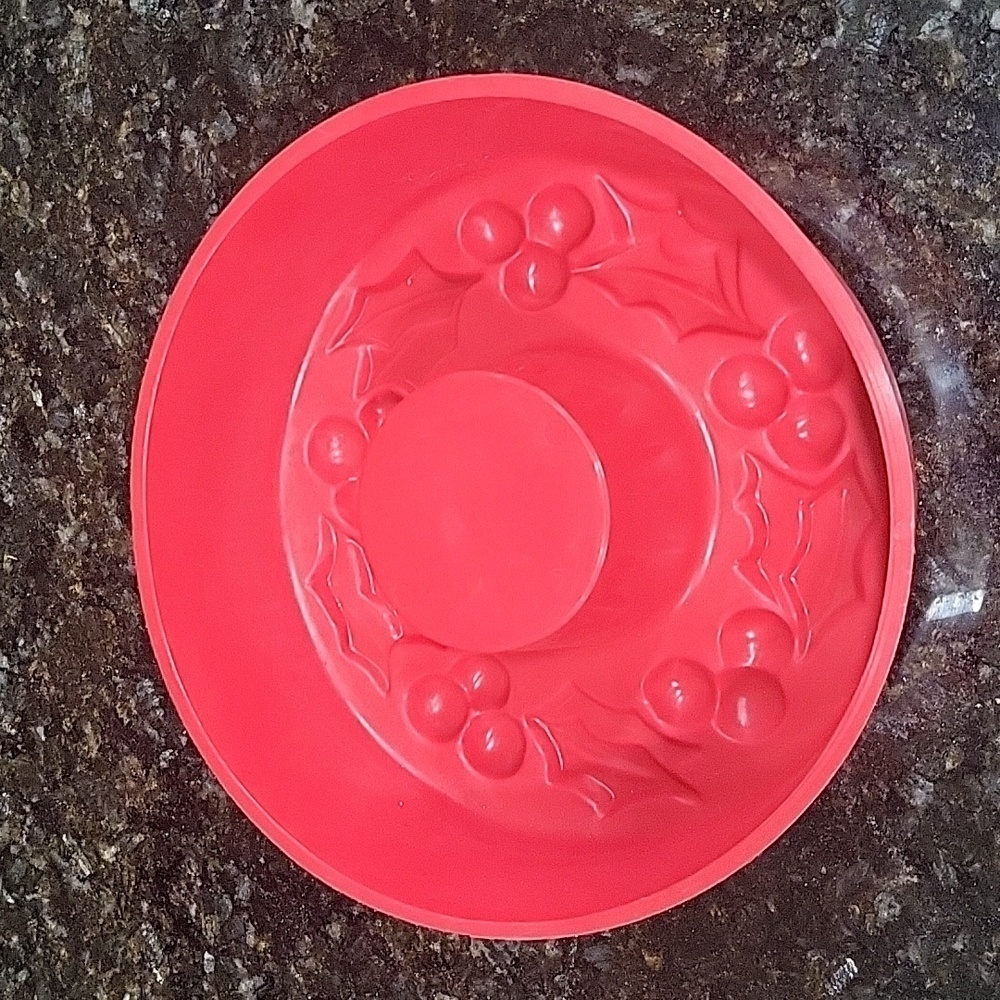 Jello JELL-O Molds Holly Leaves